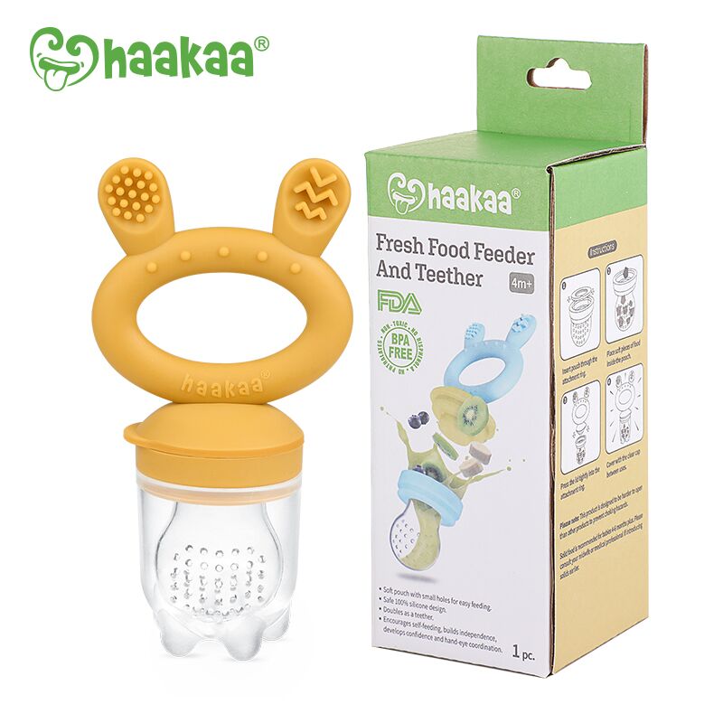 Haakaa fresh food hot sale feeder and teether